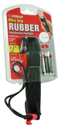 EVEREADY ULTRA GRIP RUBBER TORCH SMALL